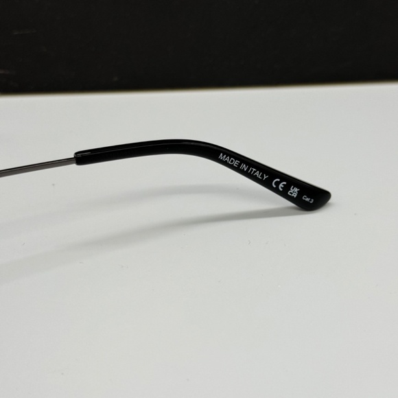 NEW BB0298SA 001 BALENCIAGA GREY METAL UNISEX BALENCIAGA SUNGLASSES - Picture 9 of 11